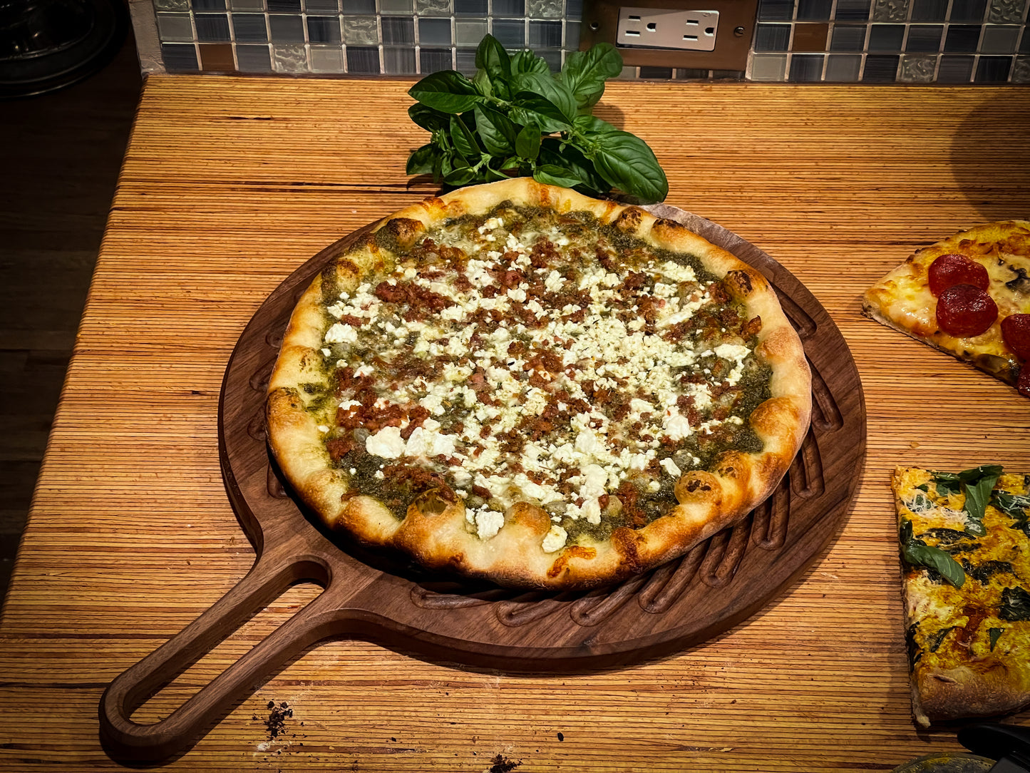 Walnut Trivet Paddle Board | Large