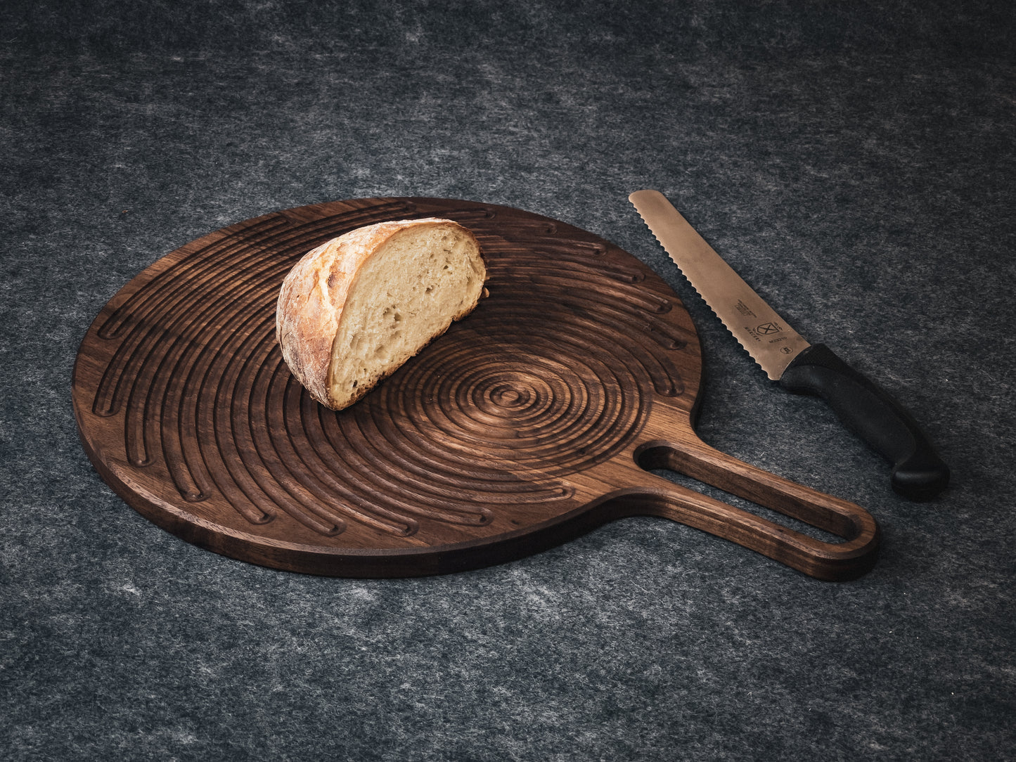 Walnut Trivet Paddle Board | Large